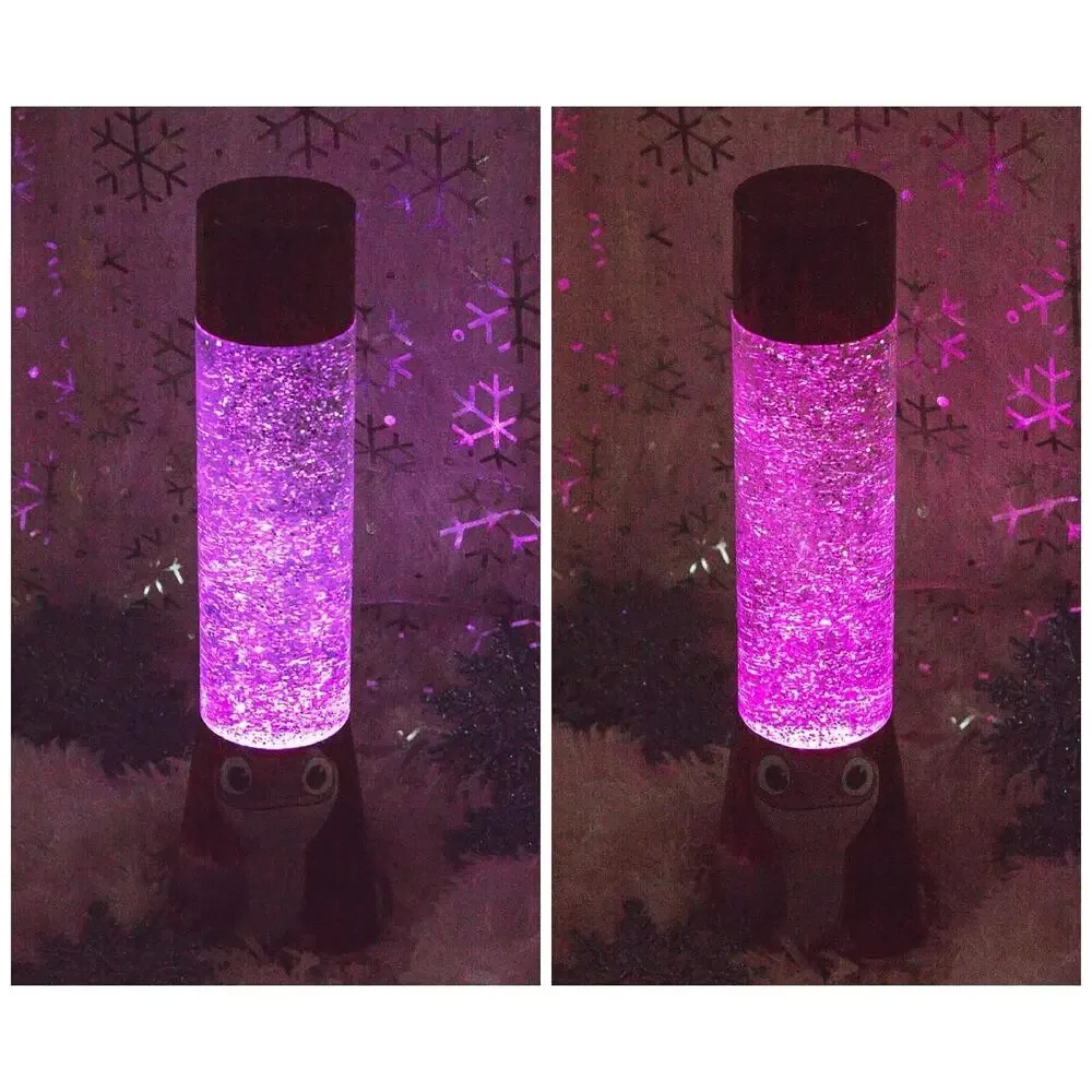Disney Frozen 2 Bruni Salamander Glitter Motion Lamp LED Light 12